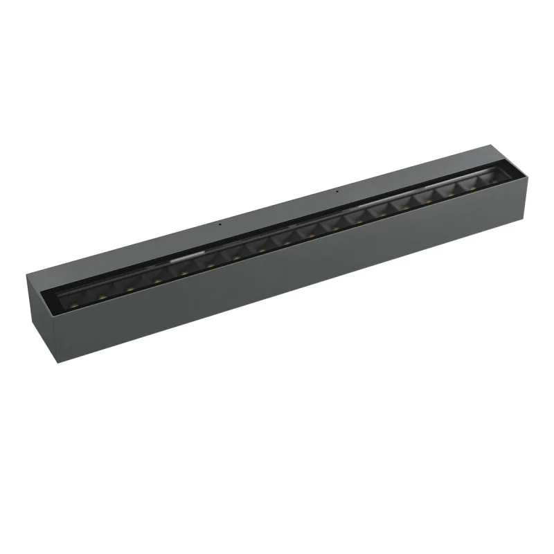 Outdoor Wall Lights Aroos 90951 – REDO LED facade wall light in dark grey, 41W, 3000K, IP65