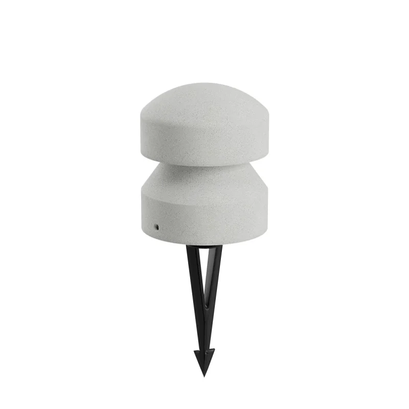 In-Ground Lights Cliff 90985 – REDO LED garden bollard with spike light in-ground in ivory, 8W, 2700K, IP65
