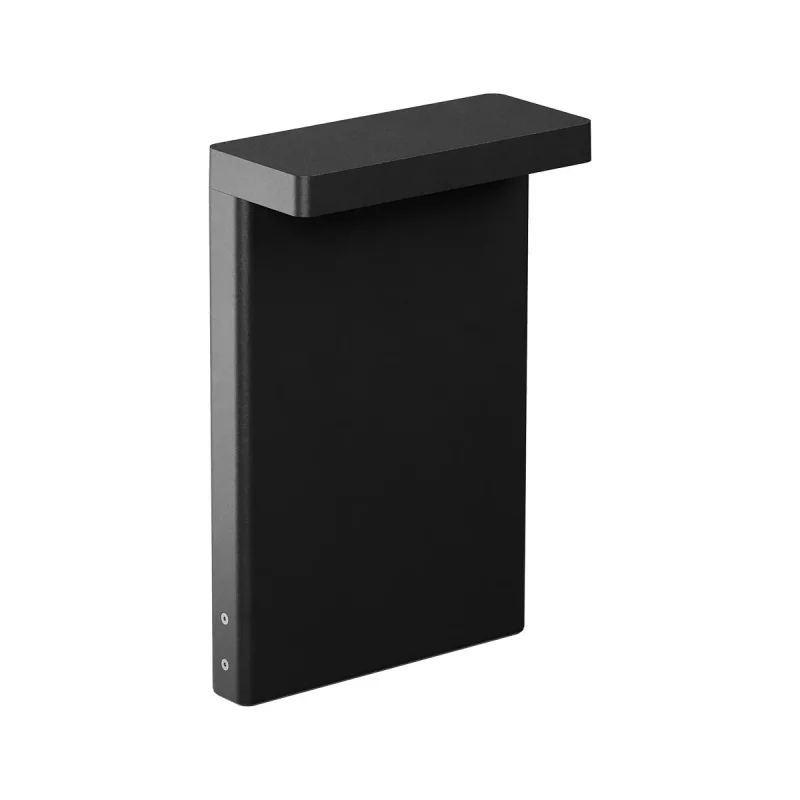 Bollard Lights Kant 91034 – REDO LED garden bollard in matt black, 15W, 2700K, IP65