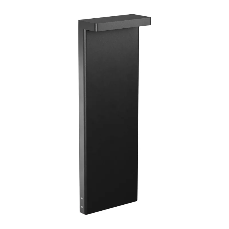 Bollard Lights Kant 91040 – REDO LED garden bollard in matt black, 15W, 2700K, IP65