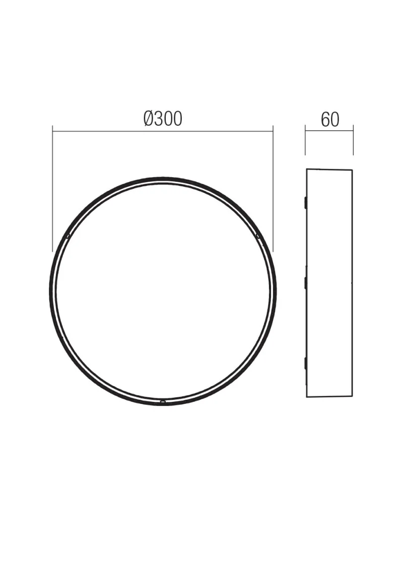 Nox 91047 – REDO LED фасаден плафон в кафяв, 15W, 2700K, IP65