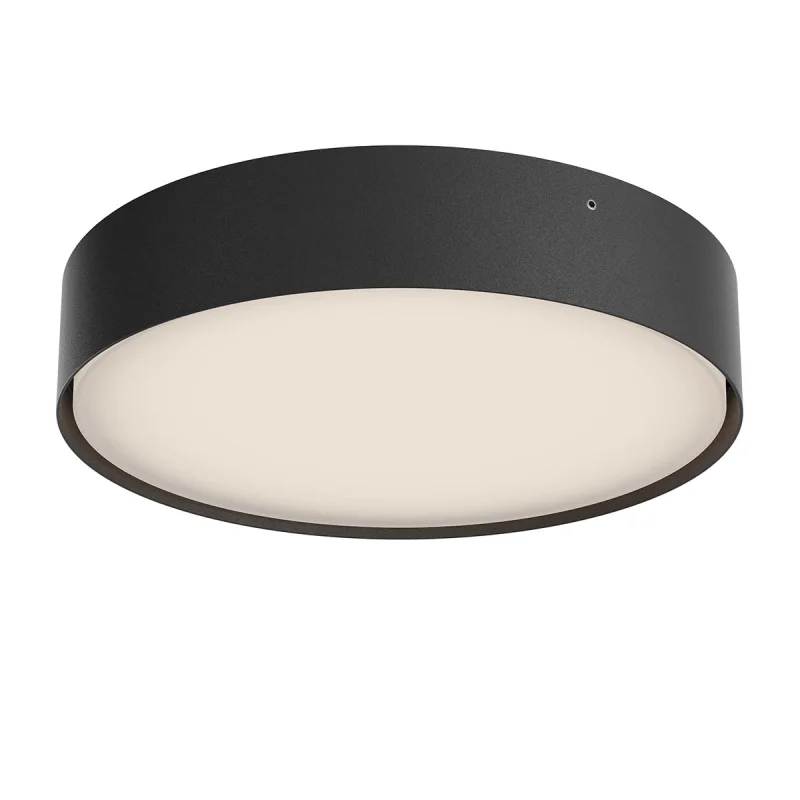 Външни таванни лампи (плафони) Nox 91048 – REDO LED фасаден плафон в черен, 15W, 2700K, IP65