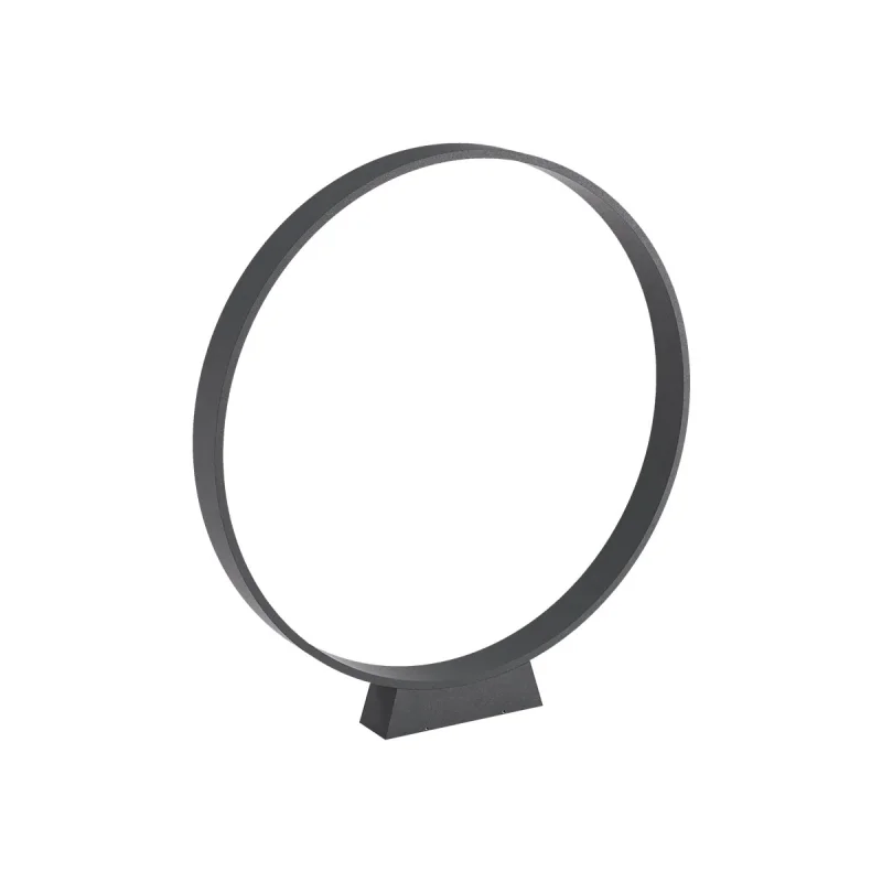 Външни стоящи лампи Oniro 91068 – REDO LED градински стълб в тъмно сив, 15W, 2700K, IP65