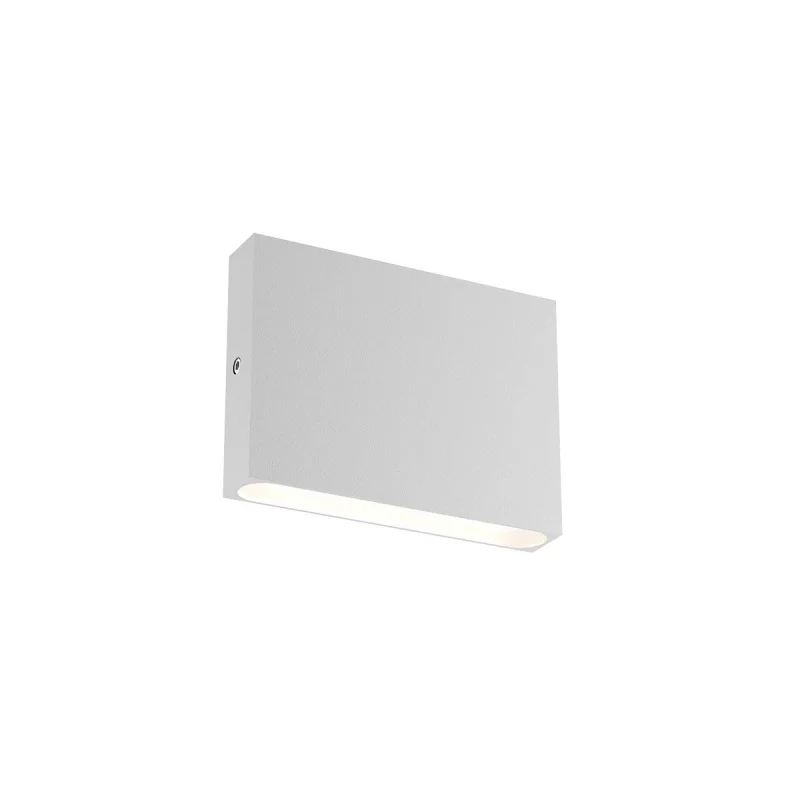 Външно стенно осветление Zipper 91081 – REDO LED фасаден аплик в матово бял, 3W, 2700K, IP65