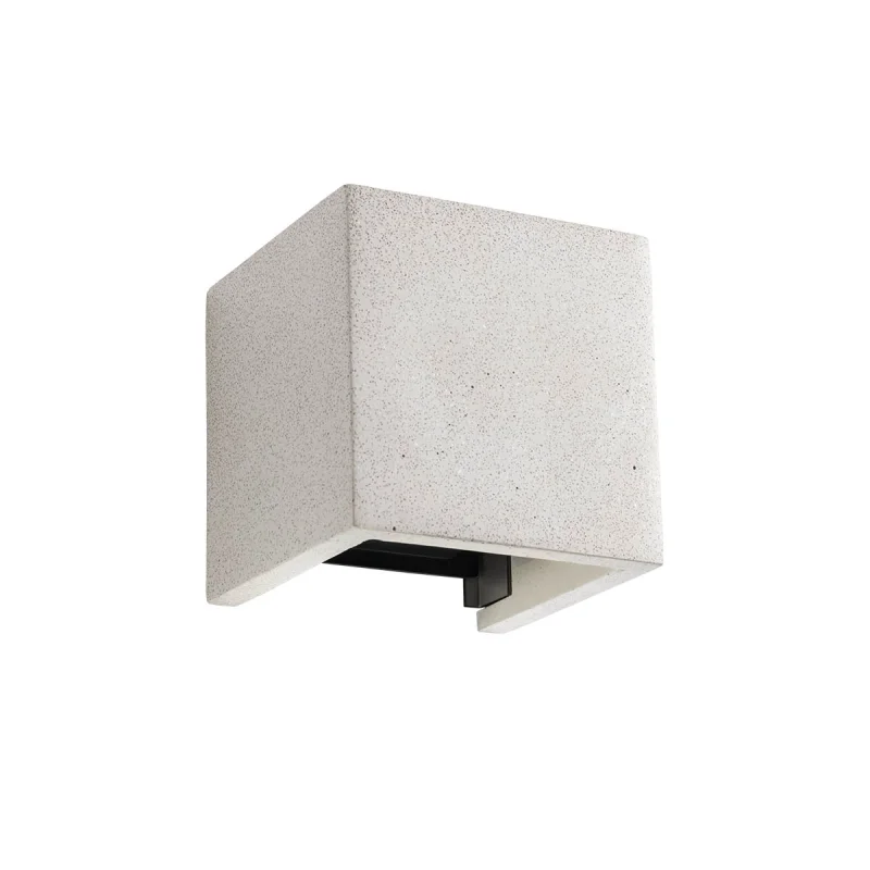 Външно стенно осветление Petra 91145 – REDO LED фасаден аплик в слонова кост, 2X6W, 2700K, IP54