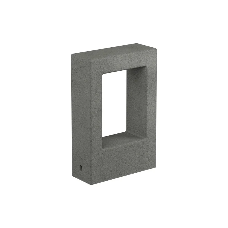 Bollard Lights Sander 91158 – REDO LED garden bollard in dark grey, 10W, 2700K, IP65