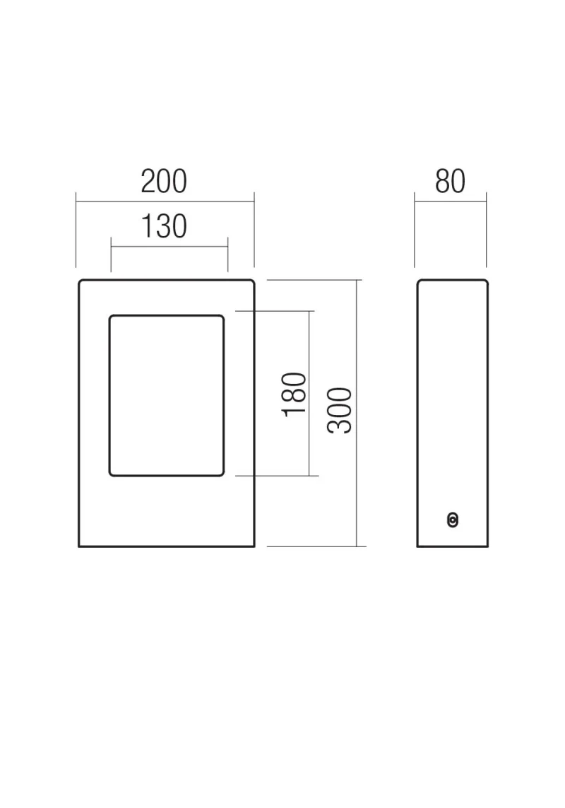 Sander 91159 – REDO LED градински стълб в теракота, 10W, 2700K, IP65