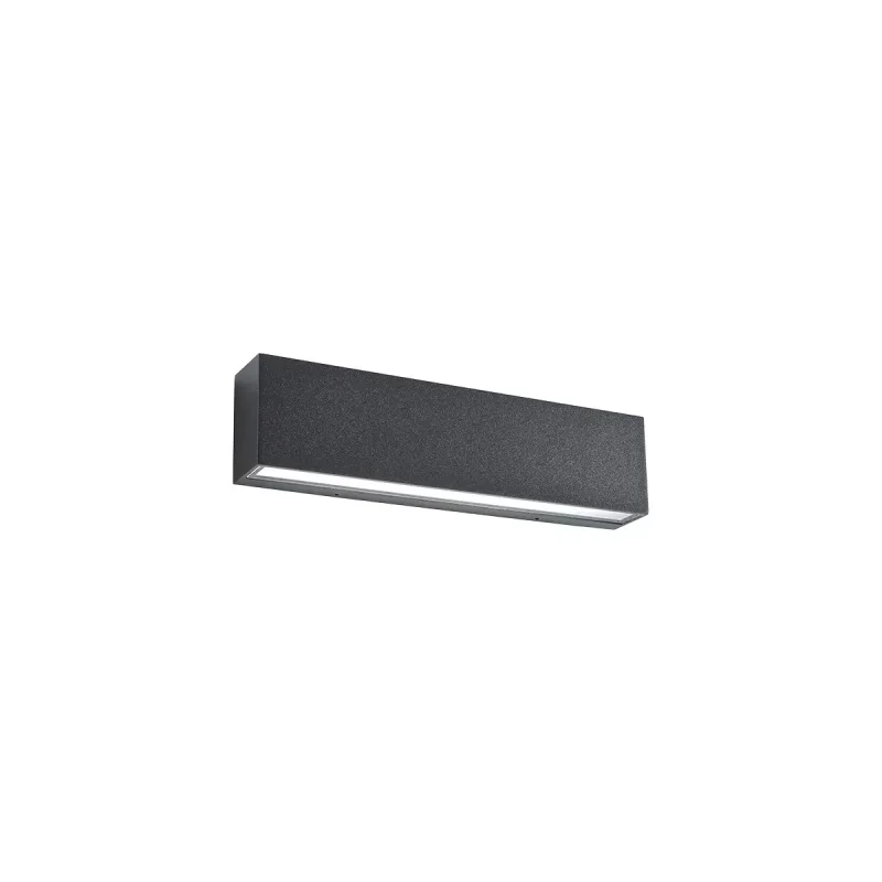 Outdoor Wall Lights Tratto 9116 – REDO LED facade wall light in anthracite, 7W, 3000K, IP65