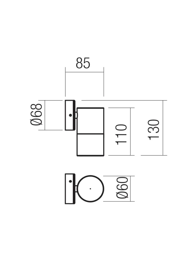 Stake 91175 – REDO фасаден аплик в натурален месинг, 1X7W, IP65