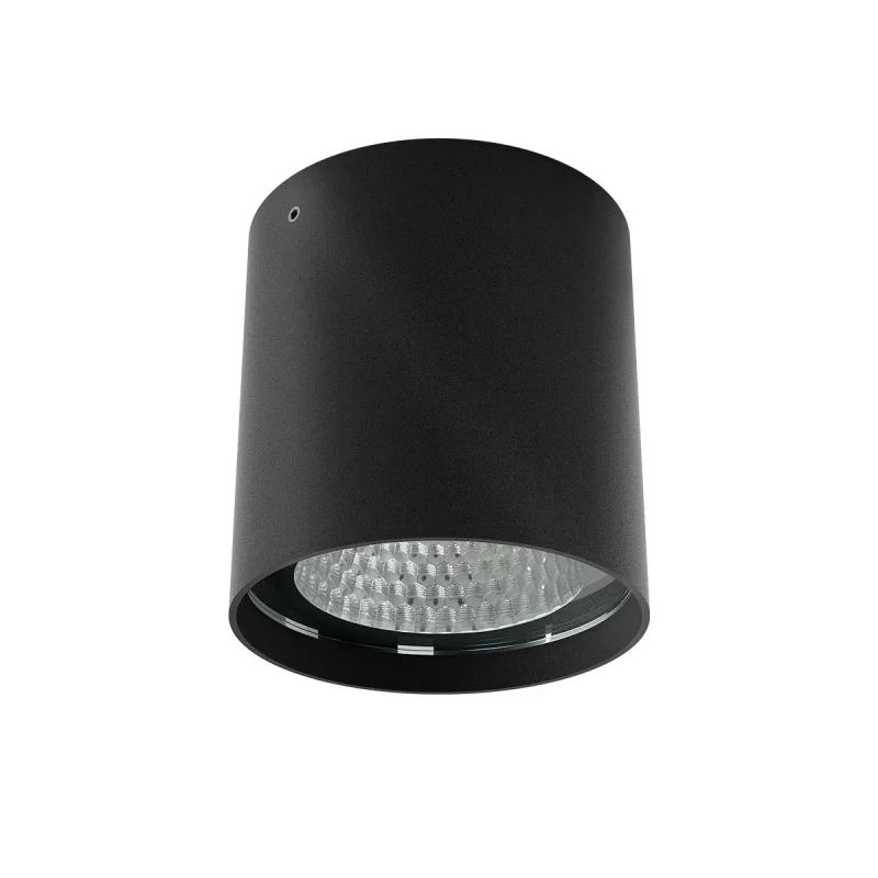 Outdoor Downlights Xia 91203 – REDO LED facade downlight for outdoor mounting in matt black, 1x19W, 2700K, IP65