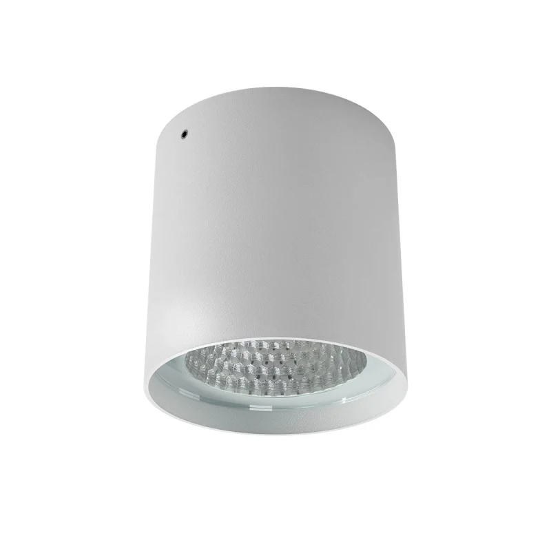 Outdoor Downlights Xia 91207 – REDO LED facade downlight for outdoor mounting in matt white, 1x19W, 4000K, IP65