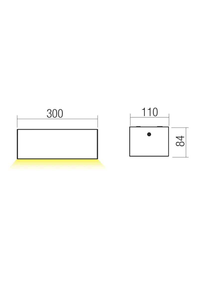 Limas 91227 – REDO LED фасаден аплик в матово бял, 20W, 2700K, IP65