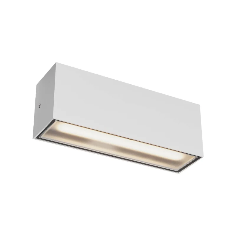 Външно стенно осветление Limas 91227 – REDO LED фасаден аплик в матово бял, 20W, 2700K, IP65