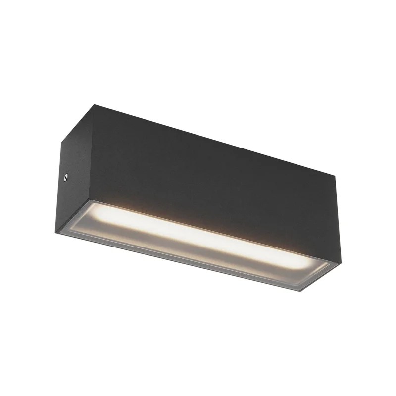 Outdoor Wall Lights Limas 91230 – REDO LED facade wall light in matt black, 20W, 2700K, IP65