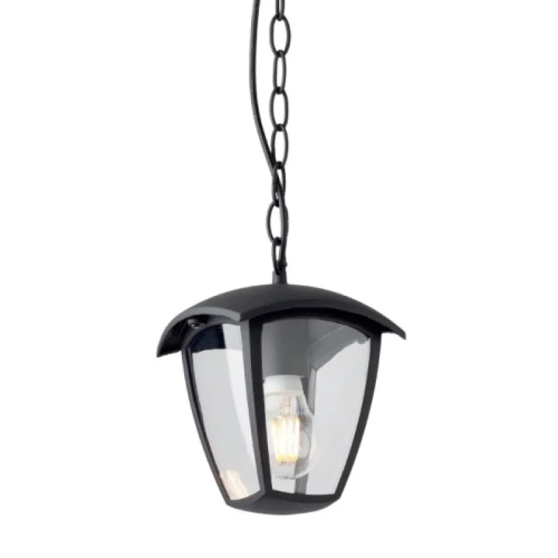 Outdoor Pendants Edmond 9156 – Smarter garden pendant in black, 1X28W