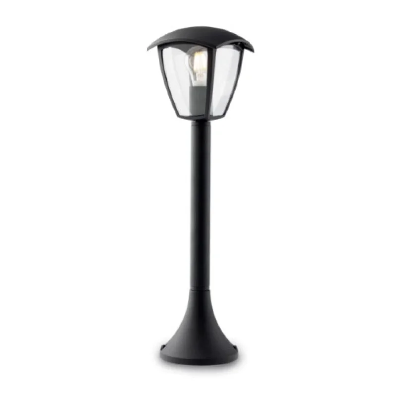 Bollard Lights Edmond 9157 – Smarter garden bollard in black, 1X28W