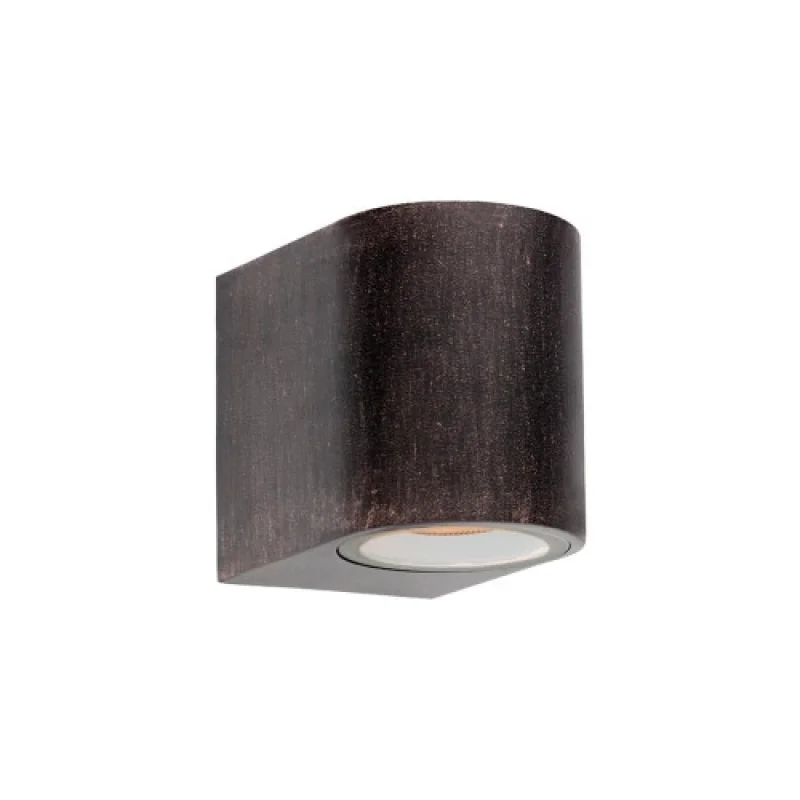 Outdoor Wall Lights Scan 9358 – Smarter facade wall light in rust brown, 1X35W