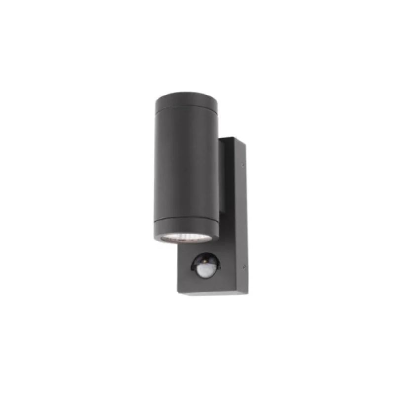 Outdoor Wall Lights Vince 9453 – Smarter LED facade wall light in dark grey, 2X3W, 3000K, IP54
