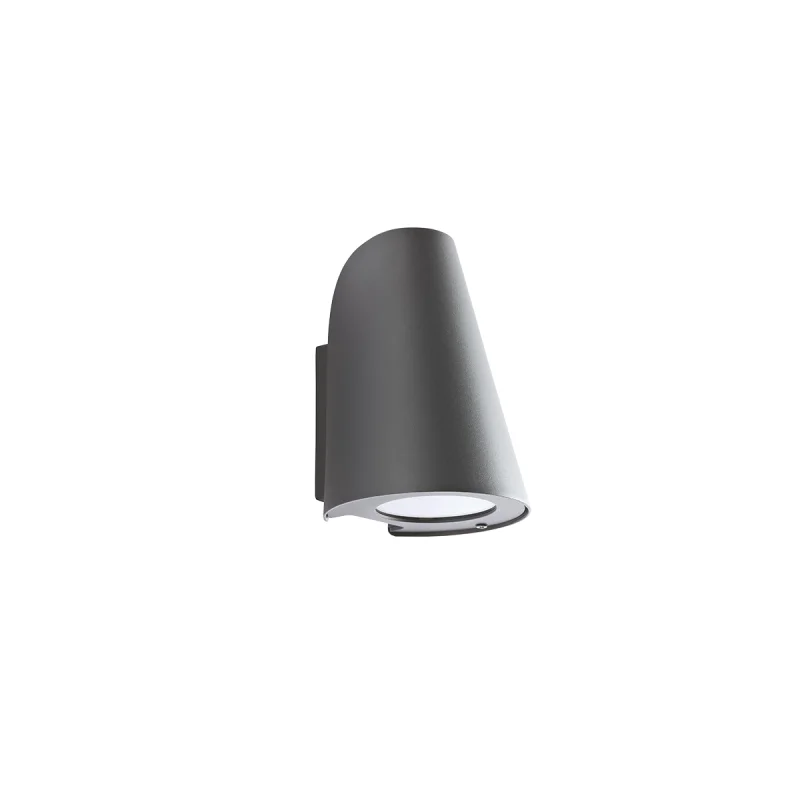 Външно стенно осветление Alvar 9529 – REDO фасаден аплик в антрацит, 1x35W, IP44