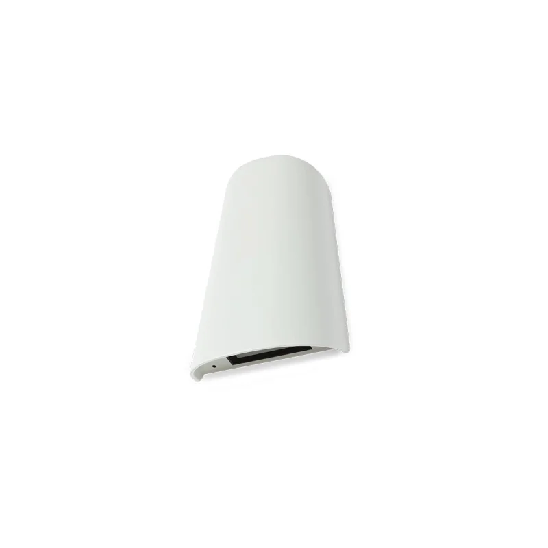 Външно стенно осветление Twill 9534 – REDO LED фасаден аплик в бял, 2x5W, 3000K, IP65