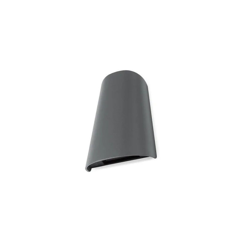 Външно стенно осветление Twill 9535 – REDO LED фасаден аплик в антрацит, 2x5W, 3000K, IP65