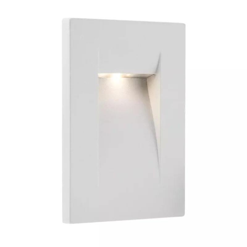 Outdoor Downlights Inner 9548 – REDO LED facade downlight for recessed mounting in wall in white, 3W, 4000K, IP65