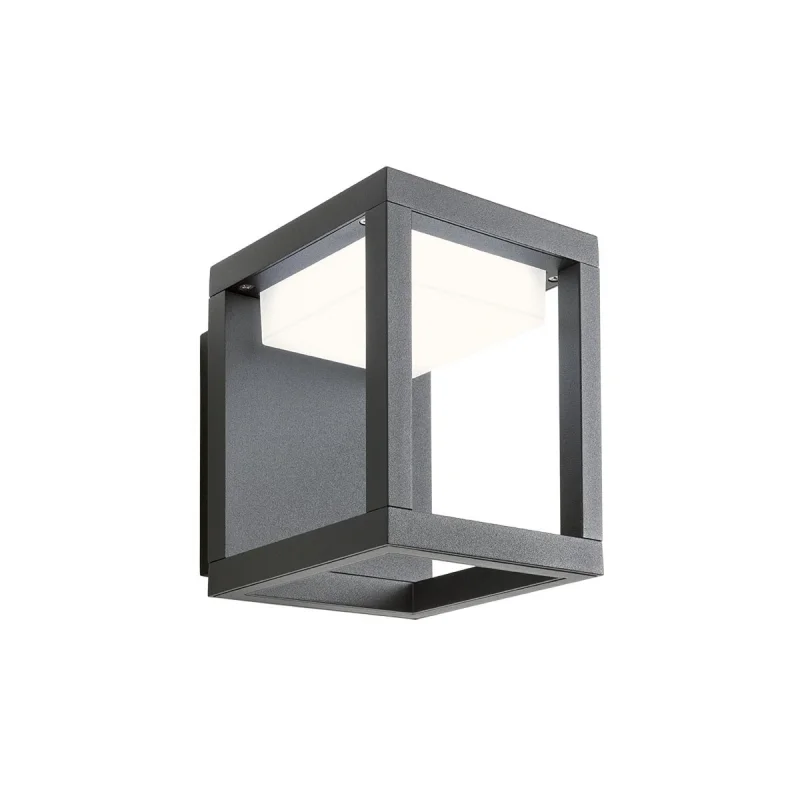 Outdoor Wall Lights Xiera 9564 – REDO LED facade wall light in anthracite, 11W, 3000K, IP54