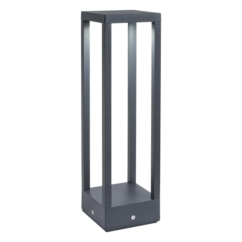 Външни стоящи лампи Tower 9578 – REDO LED градински стълб в антрацит, 15W, 3000K, IP54
