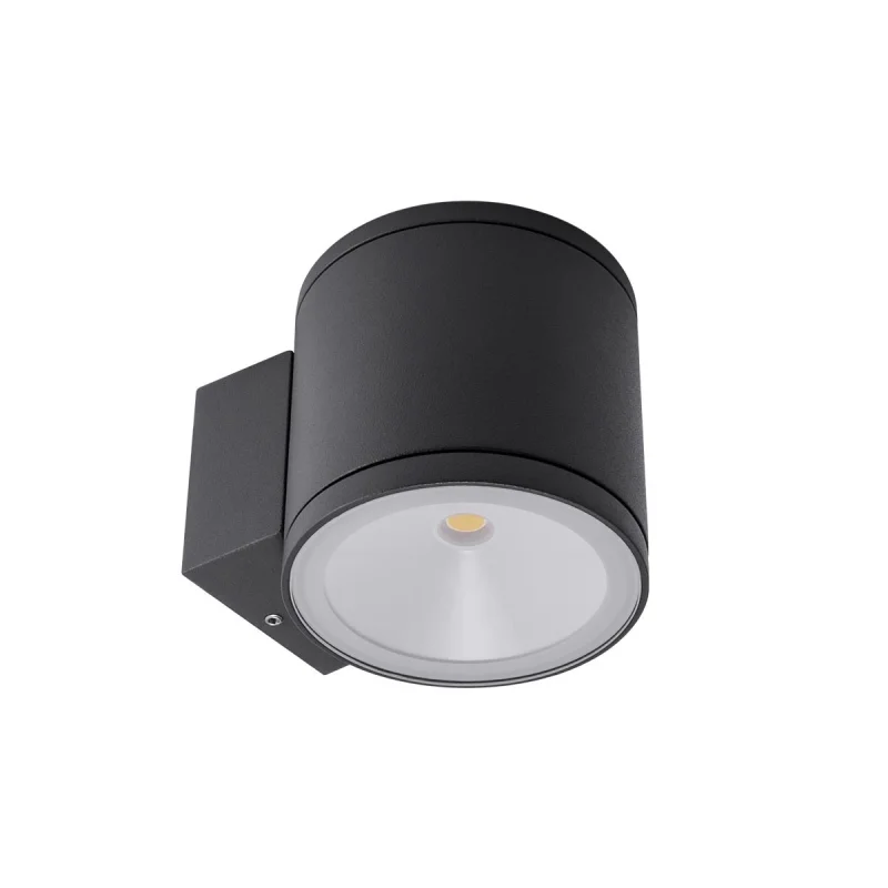 Outdoor Wall Lights Eta 9595 – REDO LED facade wall light in anthracite, 1x6W, 4000K, IP54