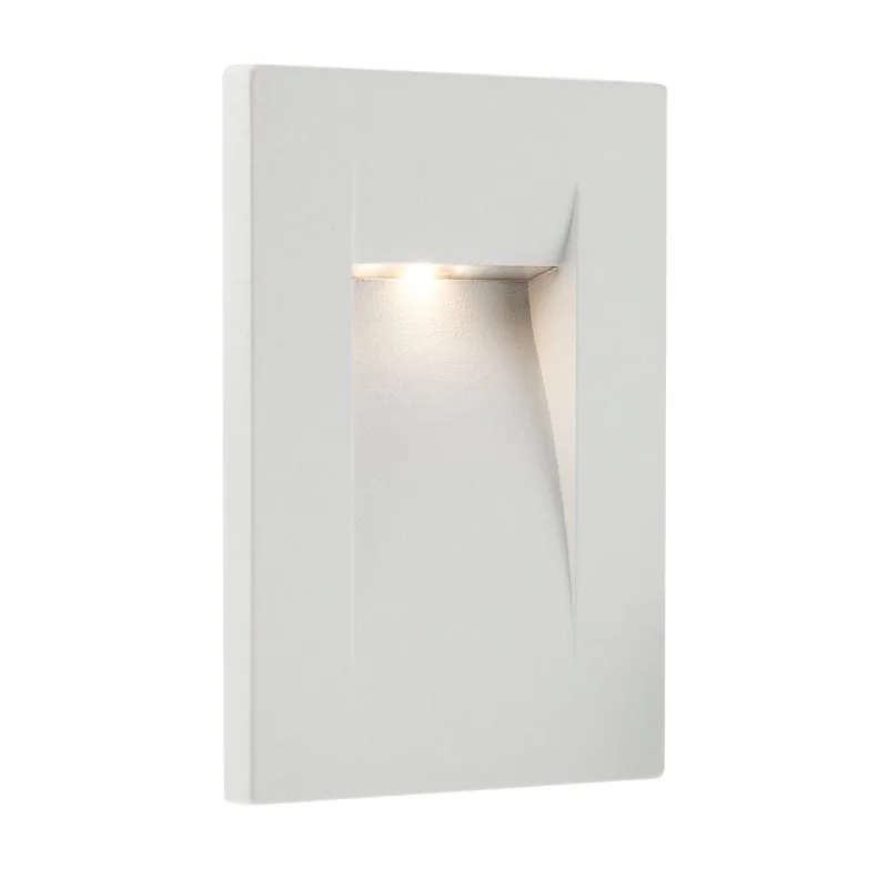 Outdoor Downlights Inner 9635 – REDO LED facade downlight for recessed mounting in wall in white, 3W, 3000K, IP65