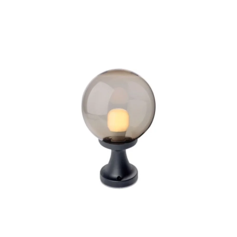 Външни стоящи лампи Sfera 9764 – Smarter градински стълб в черен, 1X28W