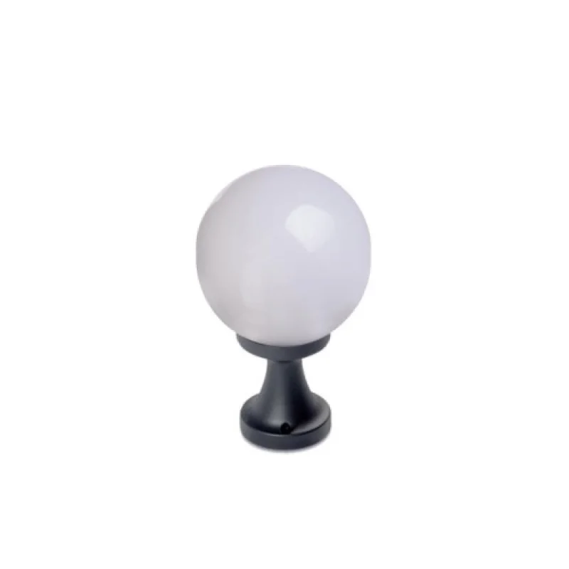 Външни стоящи лампи Sfera 9765 – Smarter градински стълб в черен, 1X28W
