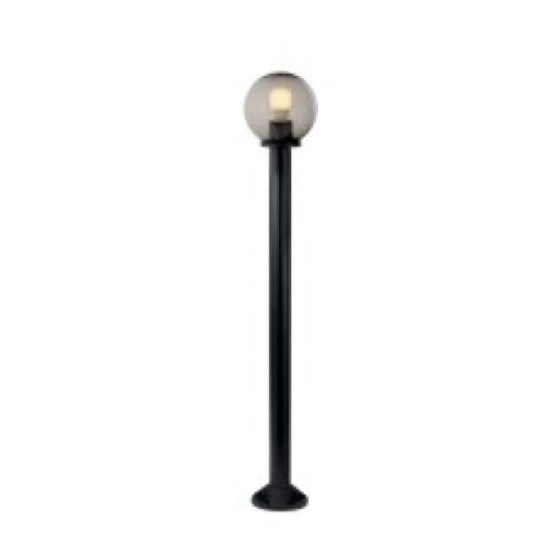 Bollard Lights Sfera 9766 – Smarter garden bollard in black, 1X28W