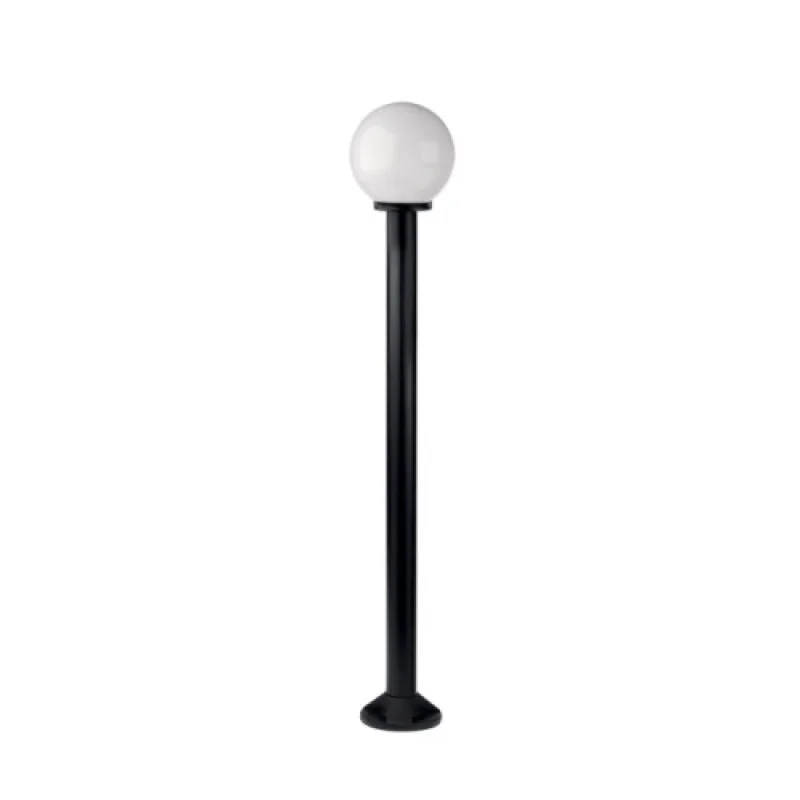 Външни стоящи лампи Sfera 9767 – Smarter градински стълб в черен, 1X28W