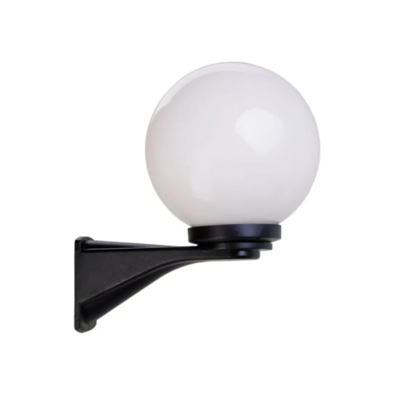 Външно стенно осветление Sfera 9787 – Smarter градински аплик в черен, 1X28W