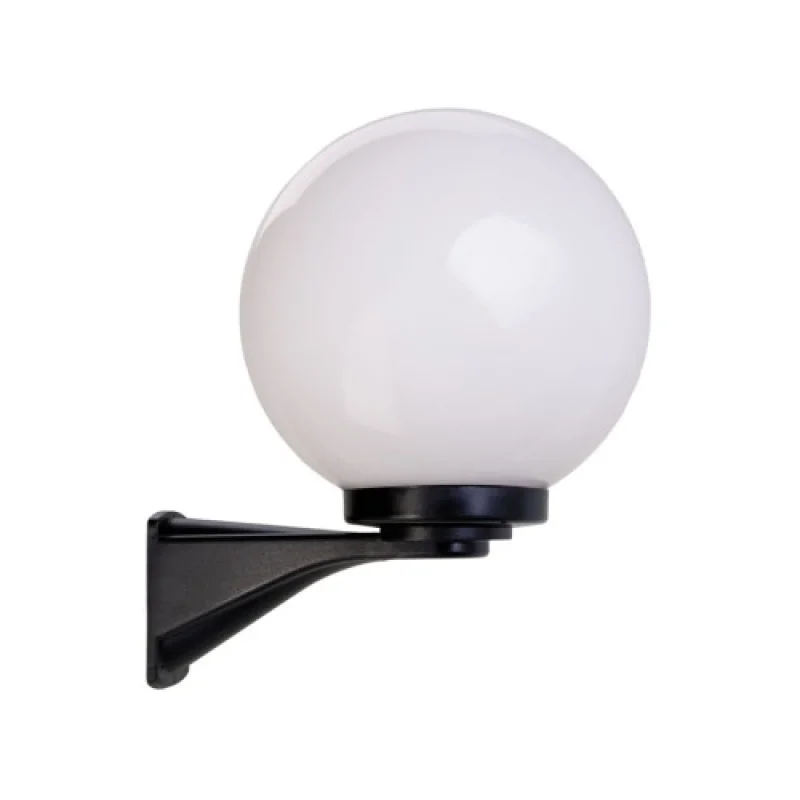 Външно стенно осветление Sfera 9789 – Smarter градински аплик в черен, 1X42W