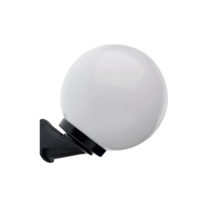 Външно стенно осветление Sfera 9873 – Smarter градински аплик в черен, 1X42W