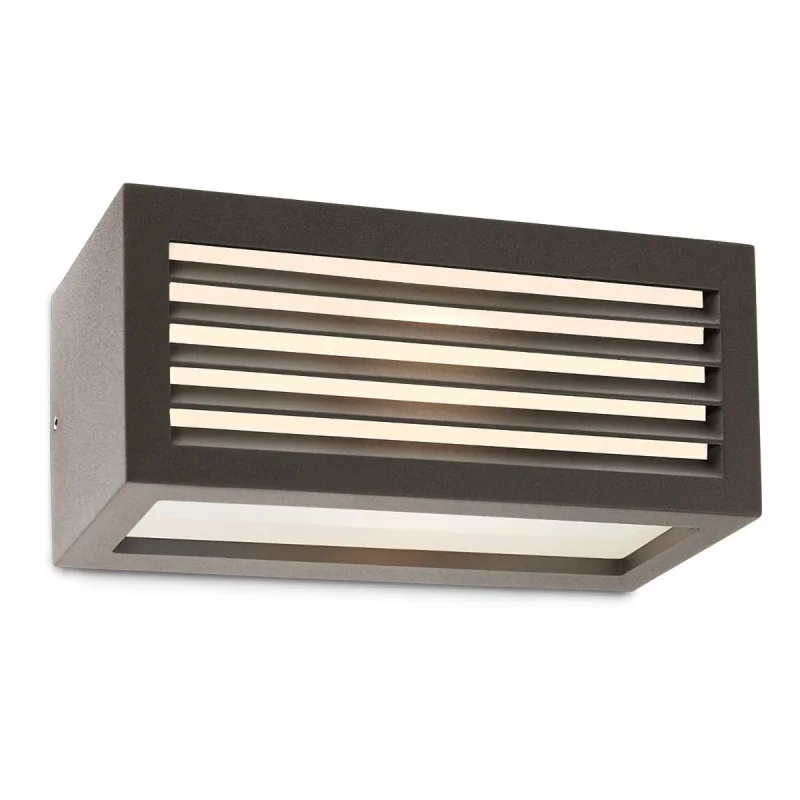 Outdoor Wall Lights Brick 9898 – REDO facade wall light in anthracite, 1x23W, IP54