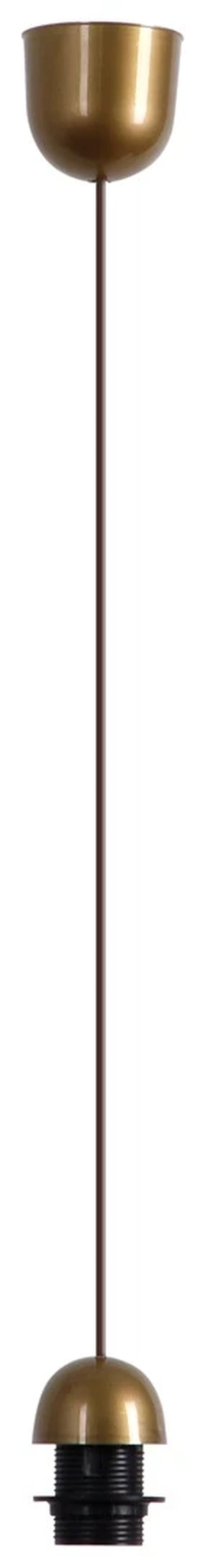 Pendant Lights Fix – pendant cable set in bronze, E27, 800mm, 60W max.