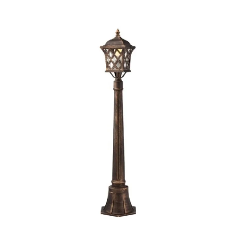 Bollard Lights Bremen 9961 – Smarter garden bollard in black, 1X42W