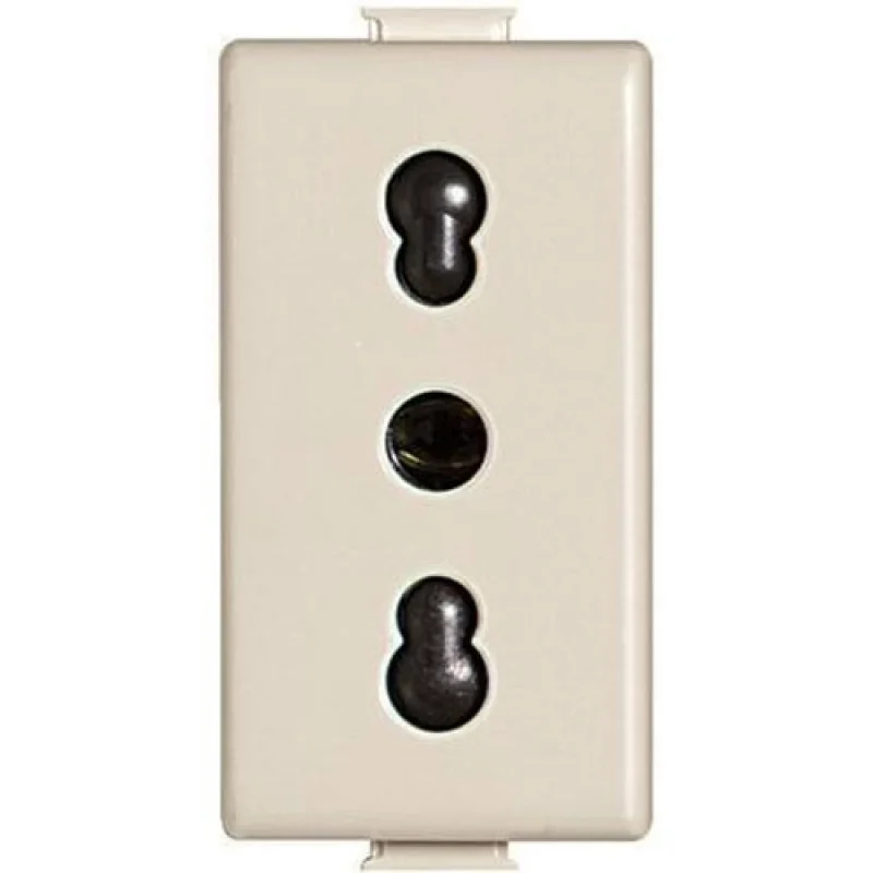 bticino Socket Italian standard 1M Cream - bticino Matix A5180