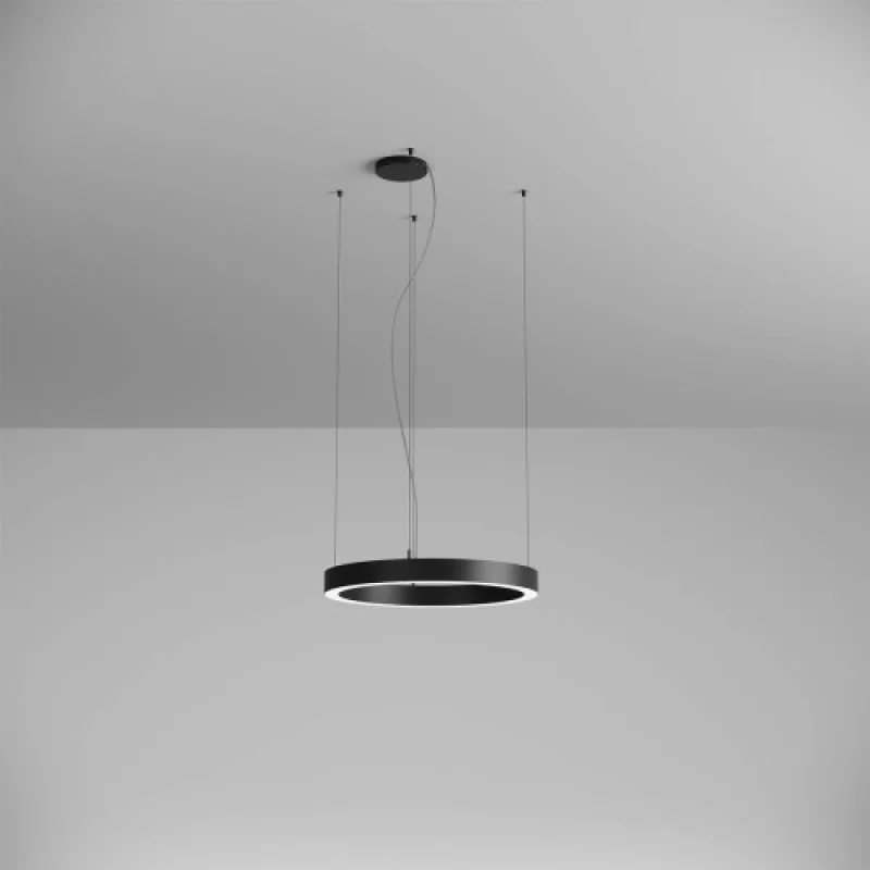 Pendant Lights Xambit Pendant AM01NWSBKD60038W4000K – Arelux LED pendant in black, 1X38W, 4000K, IP20
