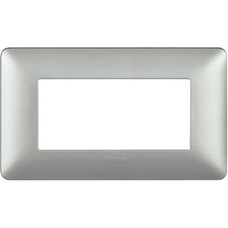 bticino Frame 4M Silver (MSL) - bticino Matix AM4804MSL