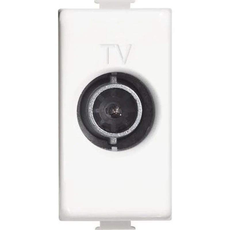 bticino Розетка TV схема звезда (1.5 dB) 1М Бял - bticino Matix AM5202D