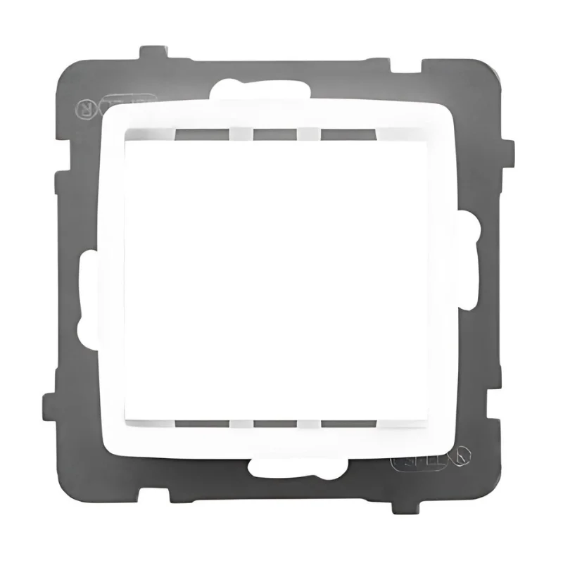 OSPEL Blank module and adapter Mosaic, White - OSPEL Karo AP45-1S/m/00