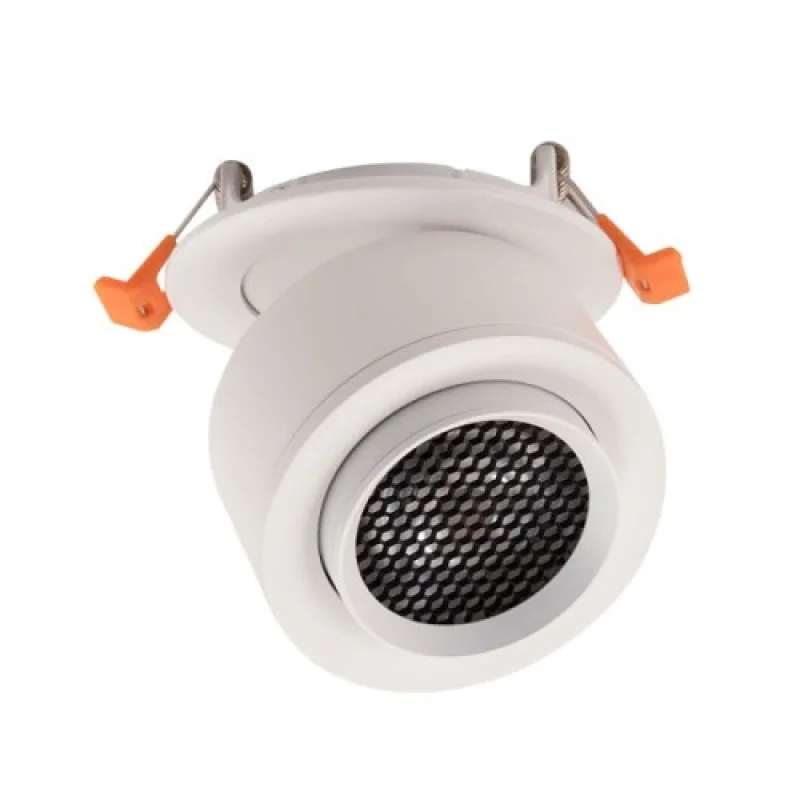 Recessed Downlights Xarte AR03NWSWH – Arelux LED downlight for recessed mounting in white, 1X18W, 4000K, IP40