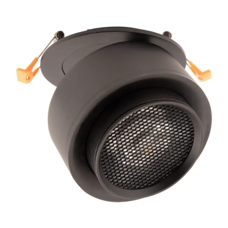 Recessed Downlights Xarte AR04NWSBK – Arelux LED downlight for recessed mounting in black, 1X28W, 4000K, IP40