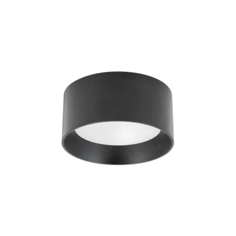 Луни за открит монтаж Xboard BA02WWSBK – Arelux LED луна за външен монтаж в черен, 1X18W, 3000K, IP40