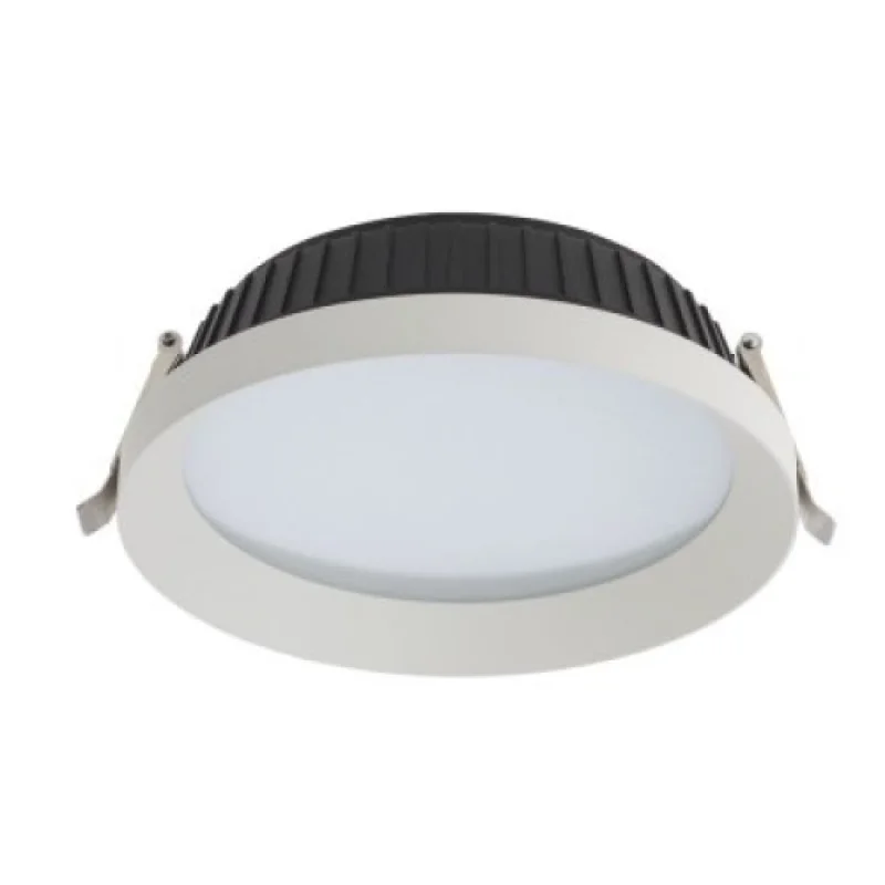 Recessed Downlights Xclass CLS01NWMWH – Arelux LED downlight for recessed mounting in white, 1X21W, 4000K, IP54