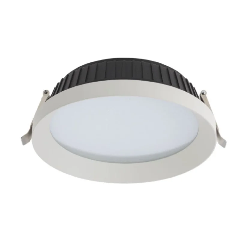 Recessed Downlights Xclass CLS02NWMWH – Arelux LED downlight for recessed mounting in white, 1X40W, 4000K, IP54